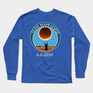 SOLAR ECLIPSE TOTAL ECLIPSE 2024 Long Sleeve T-Shirt